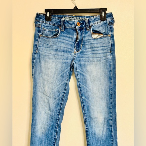 AE Super Stretch Skinny Jean Size 6 Regular - Picture 6 of 9